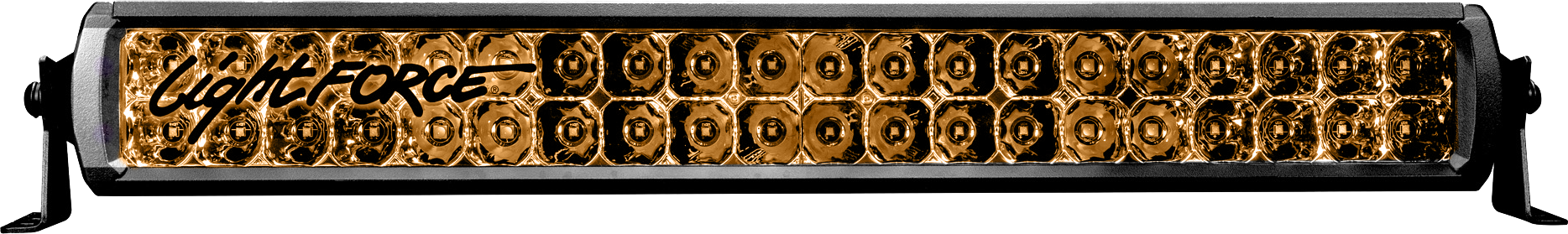 Viper 20 Inch Amber Dual Row LED Light Bar