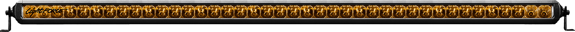 Viper 40 Inch Amber Single Row LED Light Bar