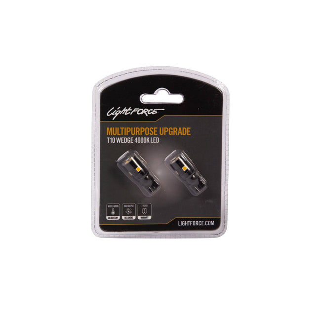 T10 Wedge LED Globe Pair