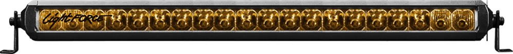 Viper 20 Inch Amber Single Row LED Light Bar
