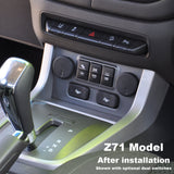 Replacement Switch Fascia to suit Holden Colorado and Isuzu D-Max/MU-X - Lightforce Australia