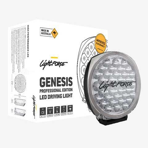 Genesis Professional Edition LED Driving Light - Chrome
