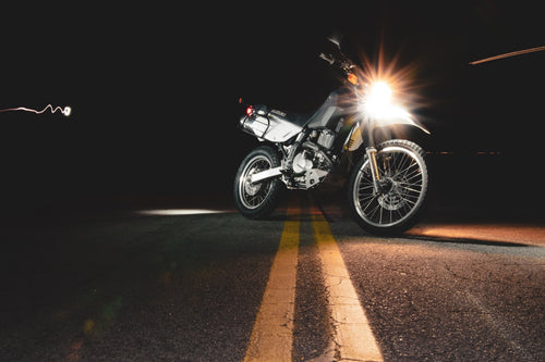 Which driving lights or utility lights are good for a motorcycle or ATV?