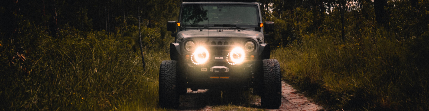 Driving Lights To Suit Jeep