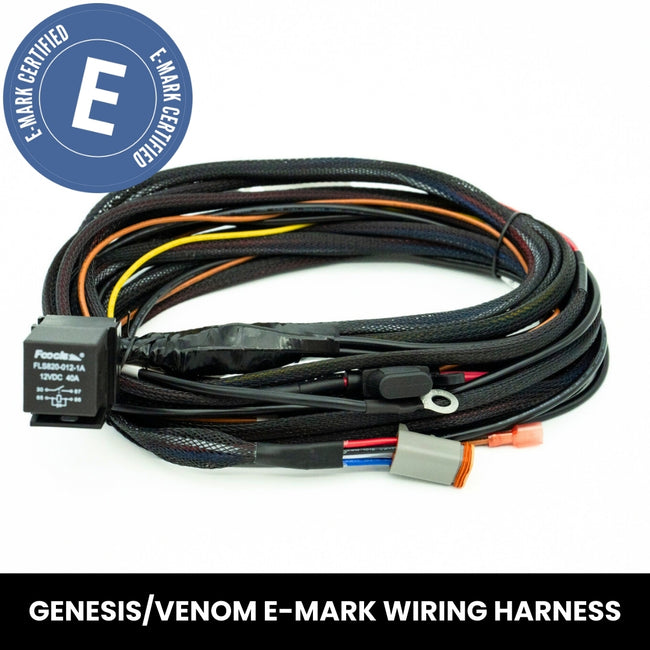 Wiring Harness for Genesis and Venom E-mark Led Lights
