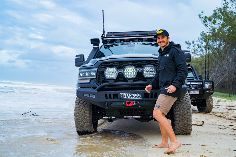 The Explore Life 79 Series LandCruiser touring build on the coast