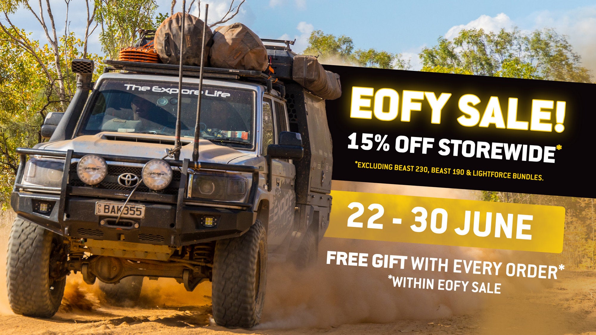 EOFY Sale - 15% off storewide