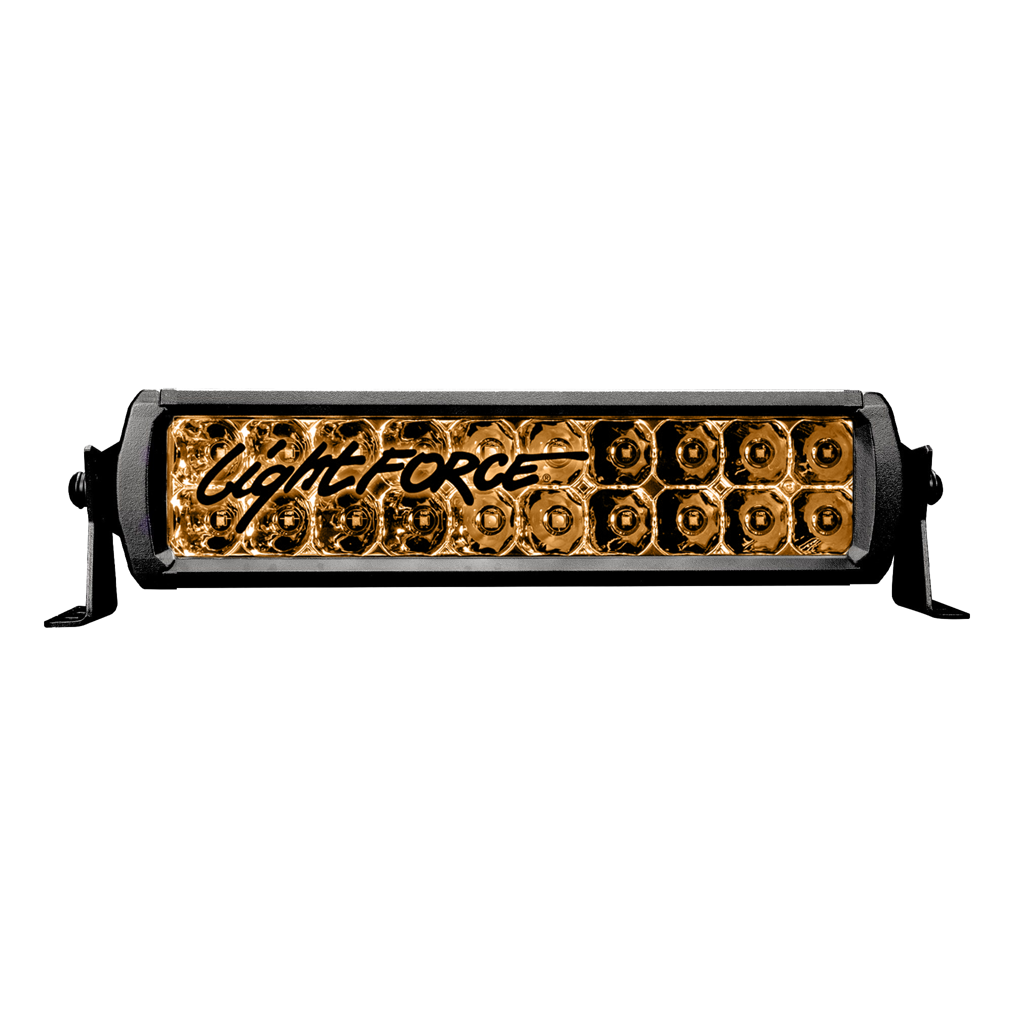 Viper 10 Inch Amber Dual Row LED Light Bar