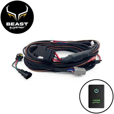 BEAST Driving Light Wiring Harness to suit Toyota Landcruiser 200 Series 2007 - 2015