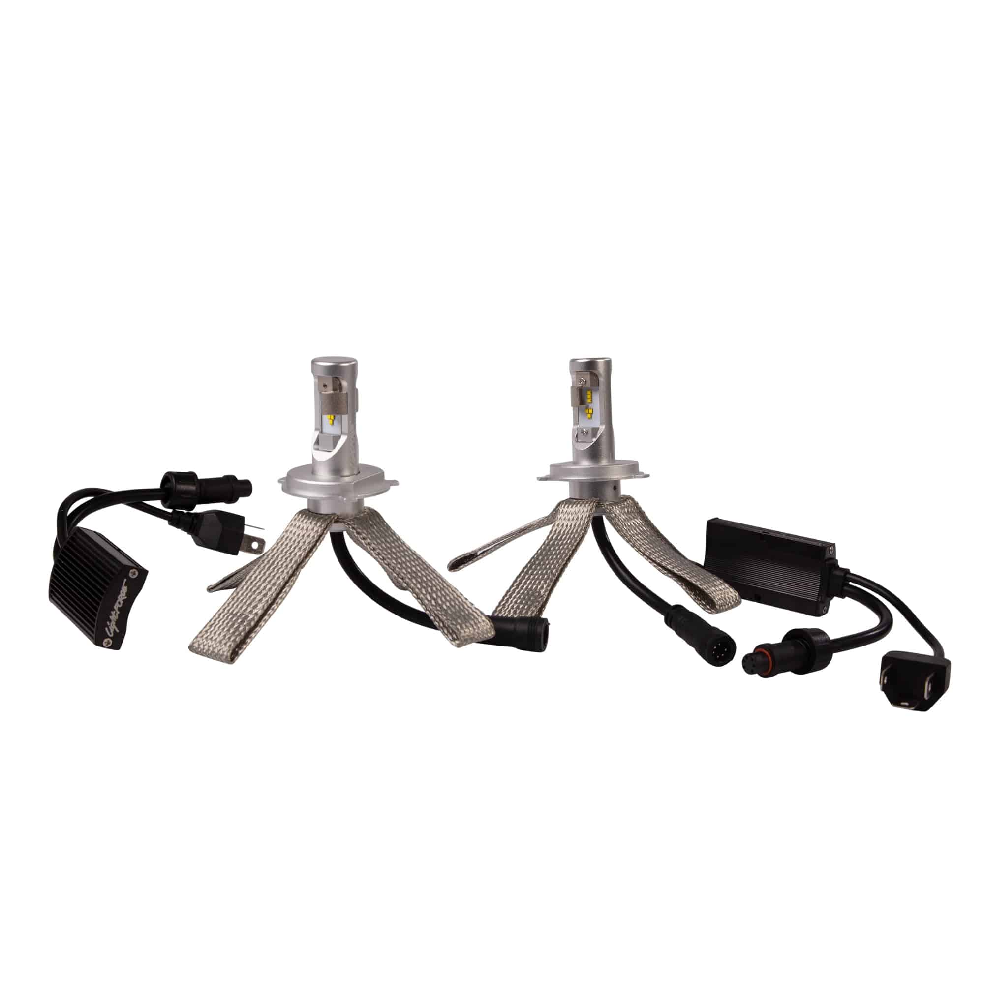 LED Headlight Upgrade Kits - H4 Version | Lightforce Australia