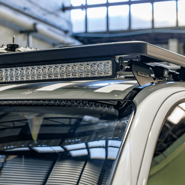 Roof rail light bar mount sale