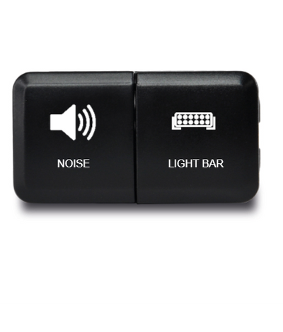 Custom Dual Horizontal Switch to suit Toyota/Holden (Customized)