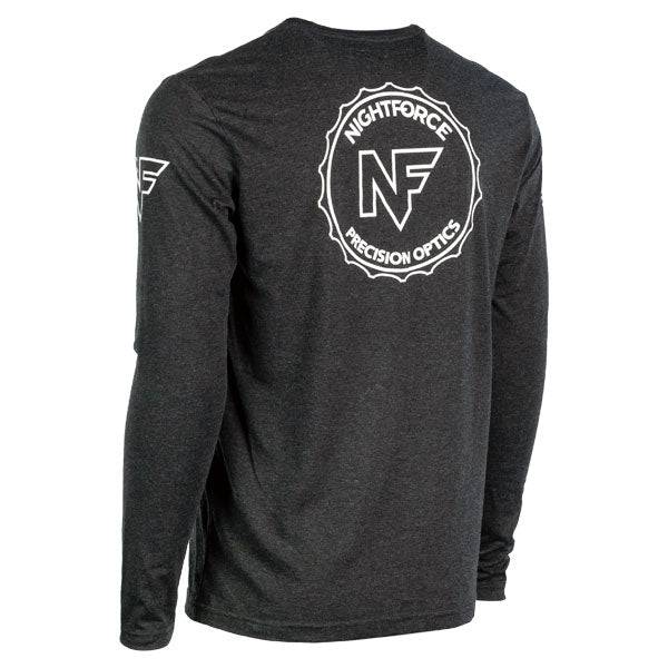 Nightforce Logoed Tri-Blend Long Sleeve T-Shirt (Unisex)