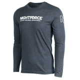 Nightforce Logoed Tri-Blend Long Sleeve T-Shirt (Unisex)