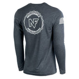 Nightforce Logoed Tri-Blend Long Sleeve T-Shirt (Unisex)