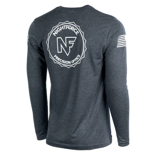 Nightforce Logoed Tri-Blend Long Sleeve T-Shirt (Unisex)