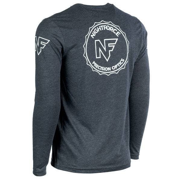 Nightforce Logoed Tri-Blend Long Sleeve T-Shirt (Unisex)