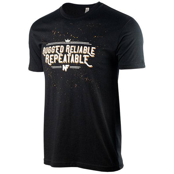 Nightforce Short Sleeve T-Shirt - Rugged Reliable Repeatable