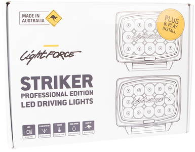 Striker Professional Edition LED Driving Light - Kit Contents