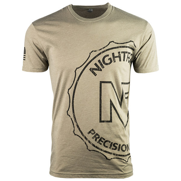 Nightforce Short Sleeve T-Shirt - Wrap Around Medallion