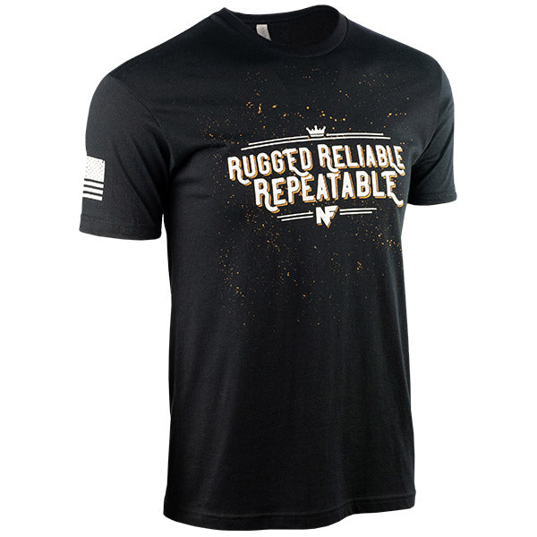 Nightforce Short Sleeve T-Shirt - Rugged Reliable Repeatable