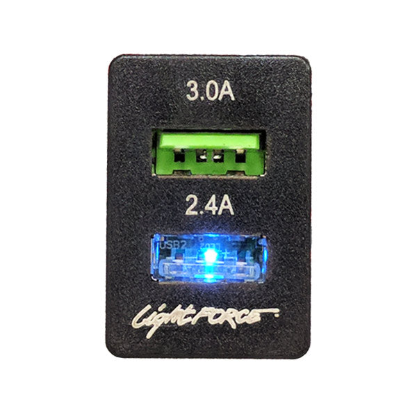 Dual USB to suit Toyota/Holden