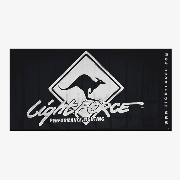 Lightforce Flag - Roo Logo Road Sign