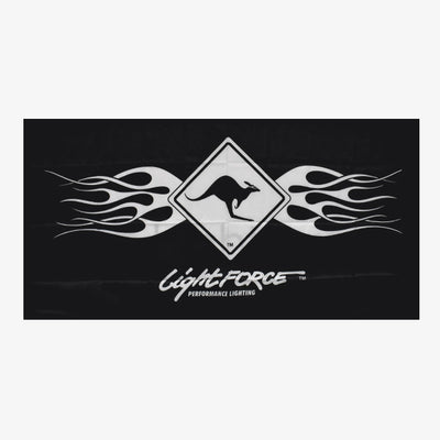 Lightforce Flag - Flame Roo Logo